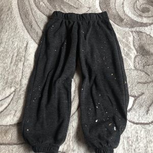 Metallic Splatter Lightweight Sweatpants 2T